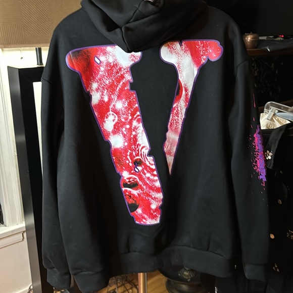Rare Juicewrld X Vlone Galaxy Hoodie size L. - Picture 7 of 7